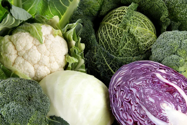 stock image Fresh cabbage mixed vegetables