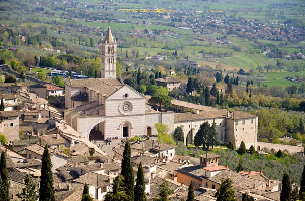 Saint-clear Bazilikası Assisi 1 — Stok fotoğraf
