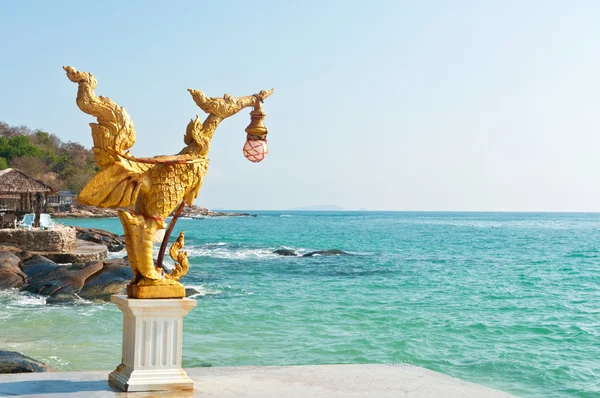 Статуя Дракона в Хуа Хин, Таиланд — стоковое фото