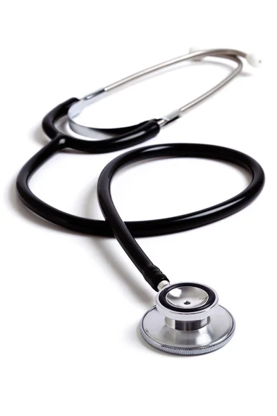 Lékařské & zdravotní stetoskop izolovaných na bílém — Stock fotografie