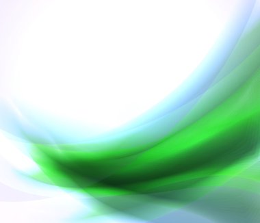 Abstract background with blue and green blends clipart