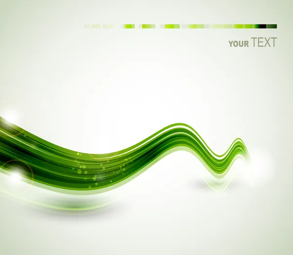 Version raster de la ligne rapide verte abstraite — Image vectorielle