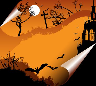 Halloween background clipart