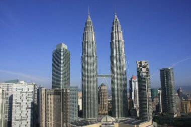 Petronas Twin Towers, Kuala Lumpur, Malaysia clipart