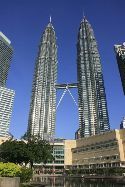 ペトロナスツインタワー,クアラルンプール,マレーシア — ストック写真
