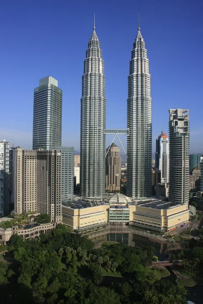 Torres Gemelas Petronas, Kuala Lumpur, Malasia — Foto de Stock