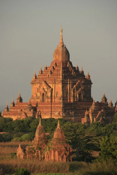 Храм Суламани, Археологическая зона Баган, Мандалай, Мьянма, Юго-Восточная Азия — стоковое фото