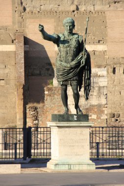 heykel augustus Sezar, Roma, İtalya