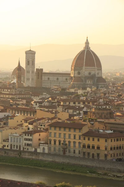 Skyline de Florença mostrando o Duomo, Itália — Fotografia de Stock