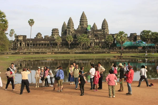 Angkor wat, siem cosechar, cambodia — Foto de Stock