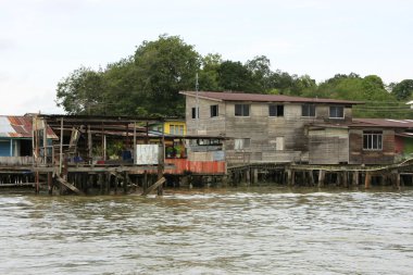 Kampong ayer, bandar seri begawan, brunei, Güneydoğu Asya