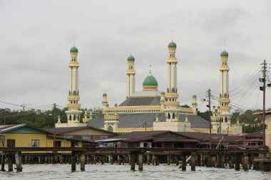 Kampong Ayer, Bandar Seri Begawan, Brunei, Southeast Asia clipart