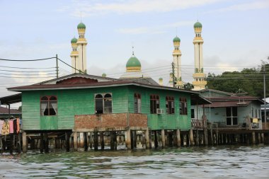 Kampong ayer, bandar seri begawan, brunei, Güneydoğu Asya