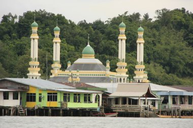 Kampong ayer, bandar seri begawan, brunei, Güneydoğu Asya