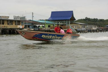 Kampong ayer, bandar seri begawan, brunei, Güneydoğu Asya