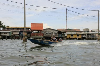 Kampong ayer, bandar seri begawan, brunei, Güneydoğu Asya