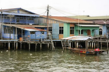 Kampong ayer, bandar seri begawan, brunei, Güneydoğu Asya