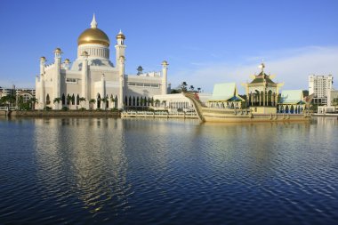 Sultan Ömer ali saifudding Camii, bandar seri begawan, brunei, Güneydoğu Asya