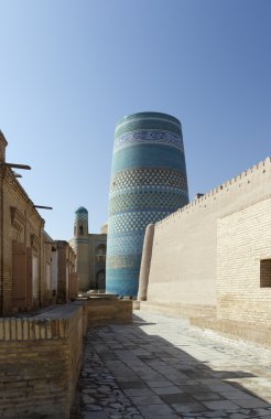 Özbekistan 'ın Khiva kentindeki cami