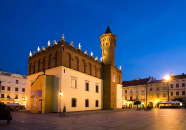 Tarnow, the city hall. Poland clipart