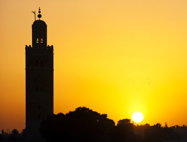 koutoubia cami, marrakesh, morocco