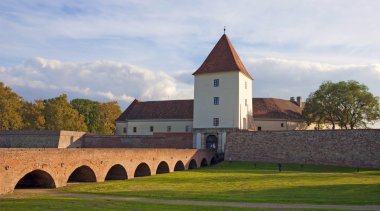 Sarvar castle in Hungary clipart