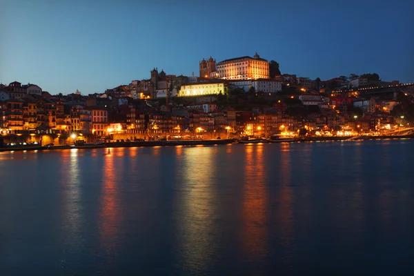Pôr do sol no Porto — Fotografia de Stock