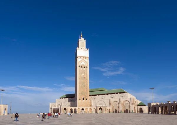Die ii hassan-Moschee in Casablanca — Stockfoto