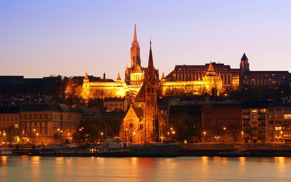 Budapest nightview