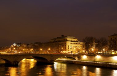 Lyon, Fransa 'da günbatımı