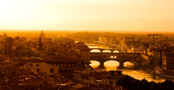 Coucher de soleil Florence — Photo