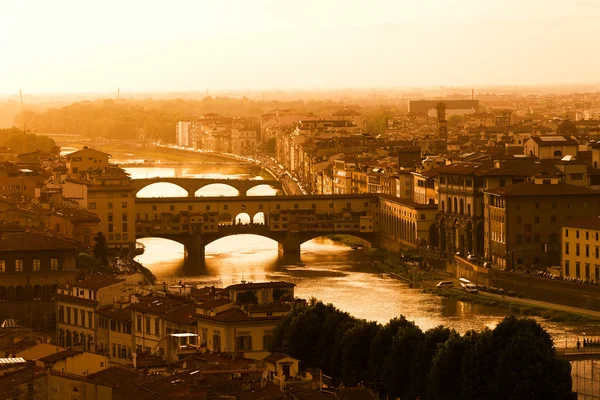 Firenze tramonto — Foto Stock