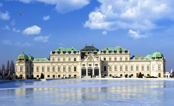 Het paleis belvedere in Wenen — Stockfoto