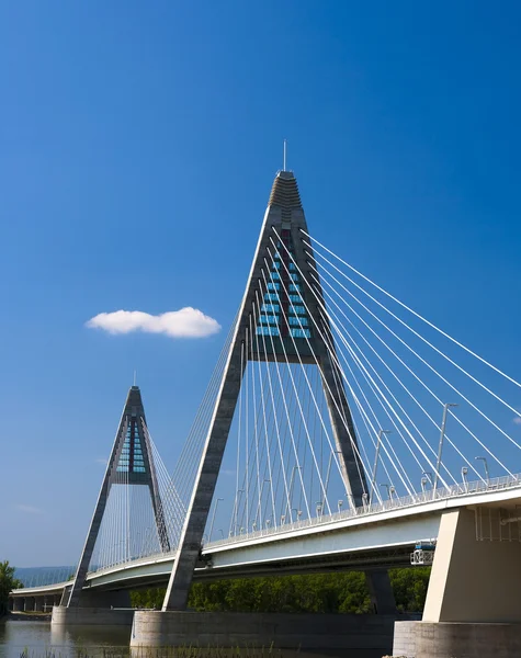 stock image The Megyeri bridge