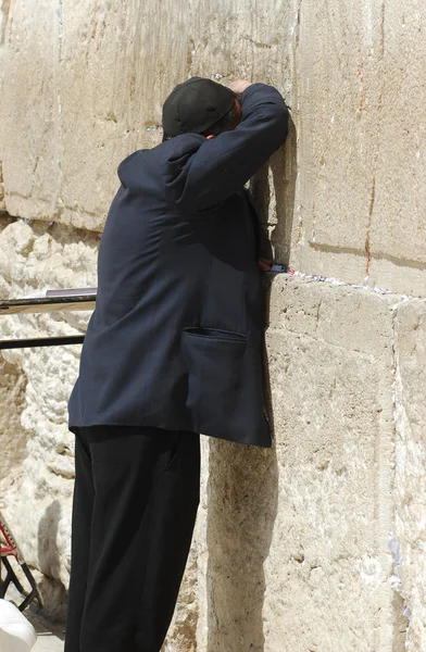 Orando en el Muro Occidental —  Fotos de Stock