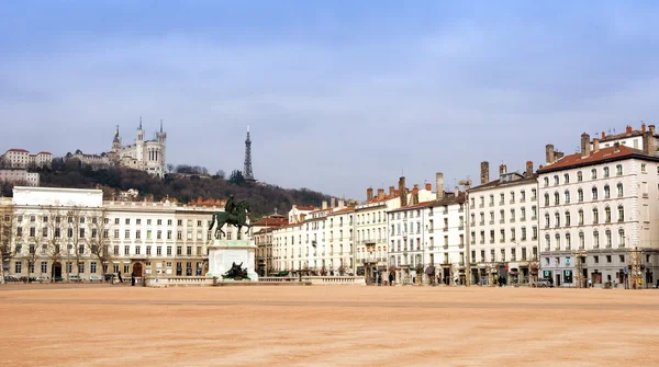 stock image The Bellecour square in Lyon.