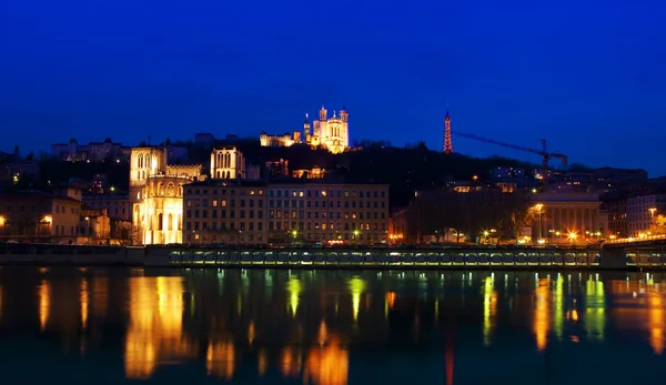Lyon günbatımı — Stok fotoğraf