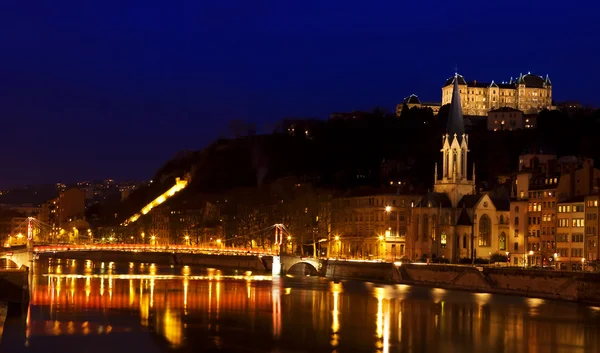 Lyon günbatımı — Stok fotoğraf