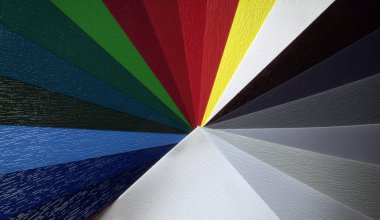 Color sample for house