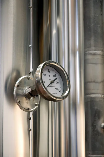 Termometro industriale — Foto Stock