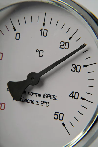 Przemysłowy termometr — Zdjęcie stockowe
