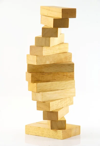 Wooden block toys — Stock Photo, Image