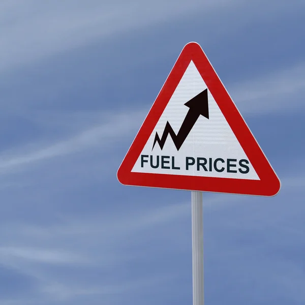 stock image Fuel Prices Up
