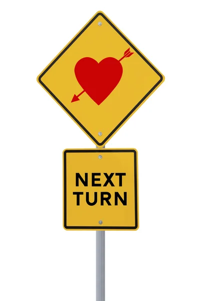 Love at the Next Turn — Stock Photo, Image