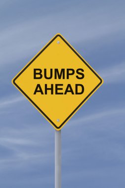 Bumps Ahead clipart