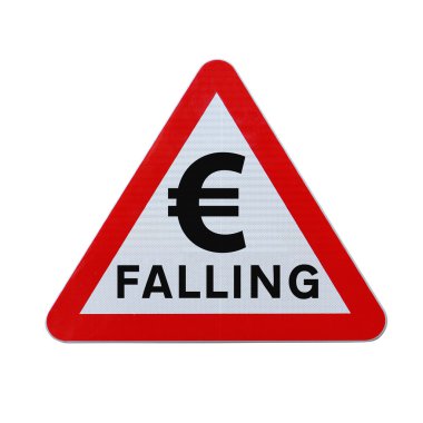 Euro Falling clipart