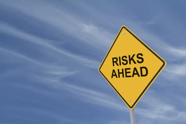 Risks Ahead — Stock Photo, Image