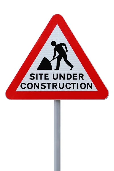 Site Under Construction — Stock Photo, Image
