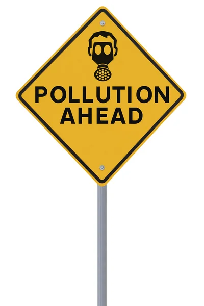 Pollution Ahead — Stock Photo, Image