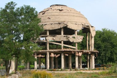 Russia, Voronezh. Rotunda. Monument To The World War II clipart